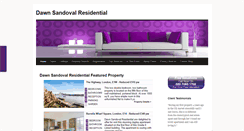 Desktop Screenshot of dawnsandovalresidential.co.uk